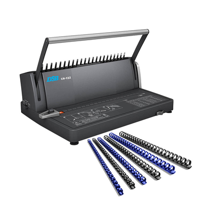 DSB CB-122 Punch and Binding Punch Holes 21/19 Comb Binding Machine Multifunctional Manual Easy Operation Binding Machine