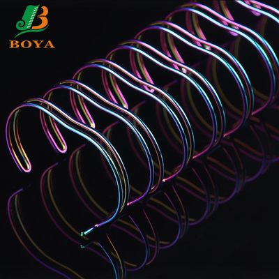 For Books BOYA Spiral O Double Loop Binding Wire Hot Binding Ring Loop Wire For Book Twin Binding