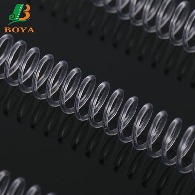 For Custom Notebook BOYA Clear Plastic Spiral Spiral Binding Ring