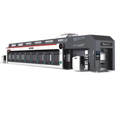 Flexible Package LDPE Printer PE Printing Rotogravure 6 Color Shop Bag Gravure Printing Machines Good Quality